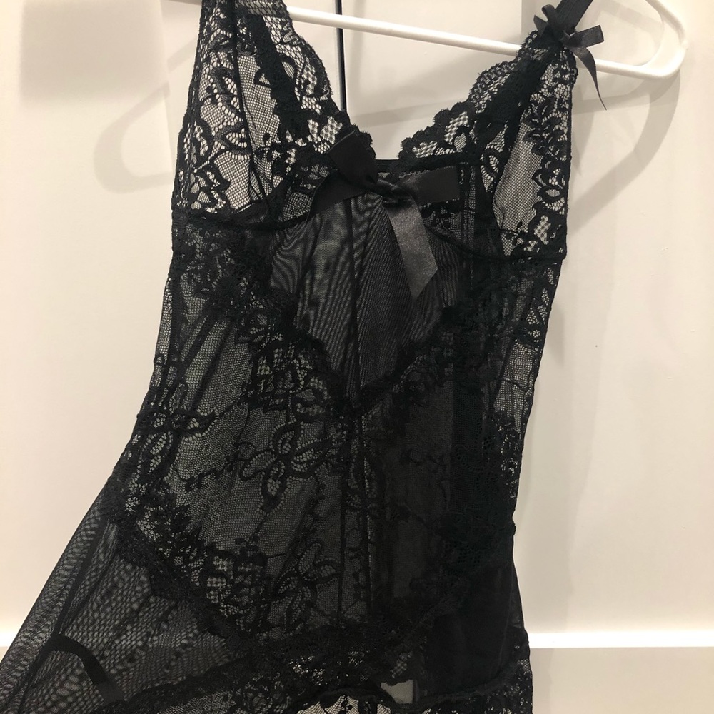 Vintage Black Lace Lingerie